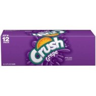 Crush Grape Soda, 12 Oz Can (Pack Of 24) By Crush